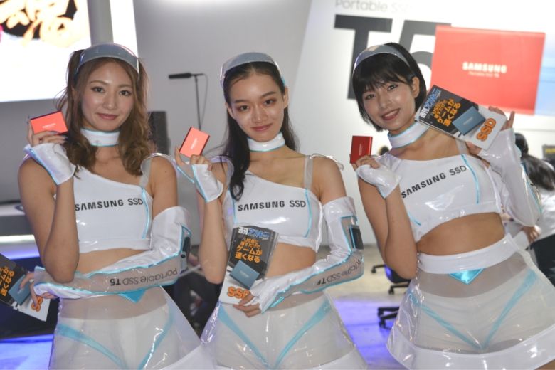 東京ゲームショウ2019 Samsung SSD コンパニオン